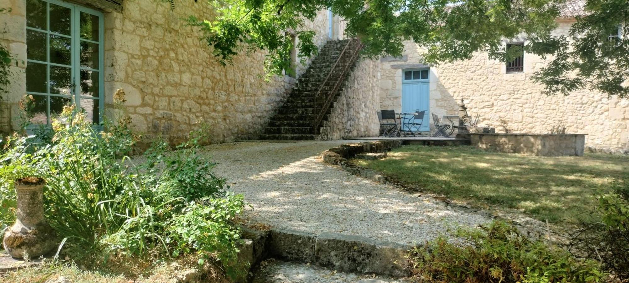 מלון Conne-de-Labarde Chambre D'Hote "La Pierre" Domaine De Fonpeyroune מראה חיצוני תמונה